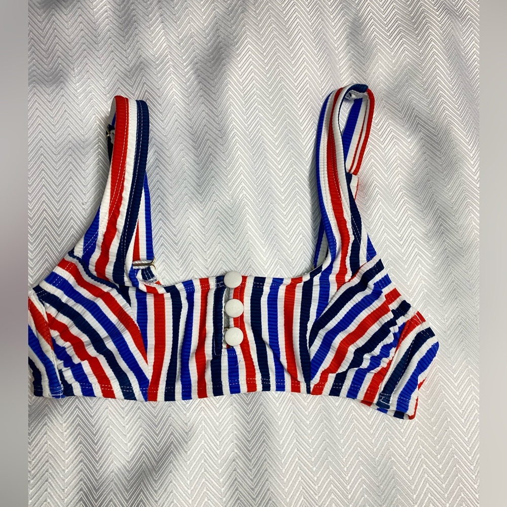 Xhilaration Patriotic Fourth of July Bikini Top